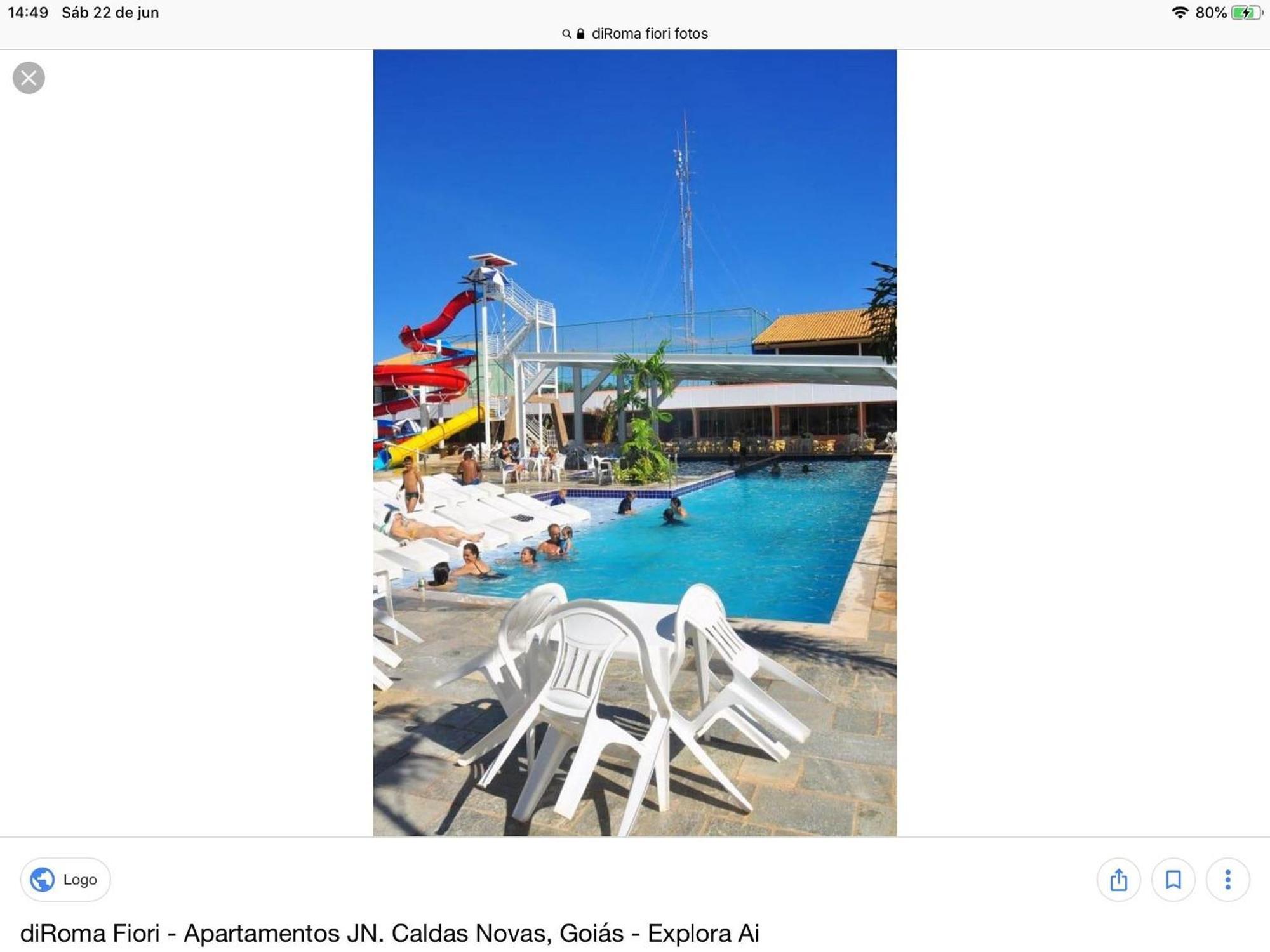 Diroma Fiori Apartment Caldas Novas Luaran gambar